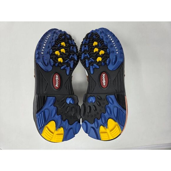 FOOTJOY SOFTJOYS BROWN WHITE LEATHER GOLF SHOES SPIKELESS MENS 9.5 M EUC - Picture 8 of 8